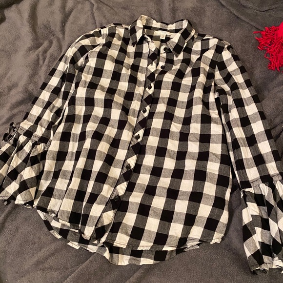 Long Sleeve Plaid Shirt - Picture 1 of 1